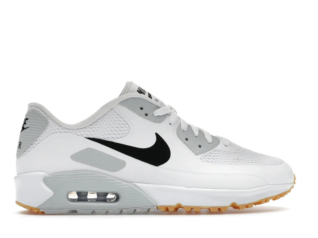 Nike Air Max 90 Golf Weiß Schwarz Gummi