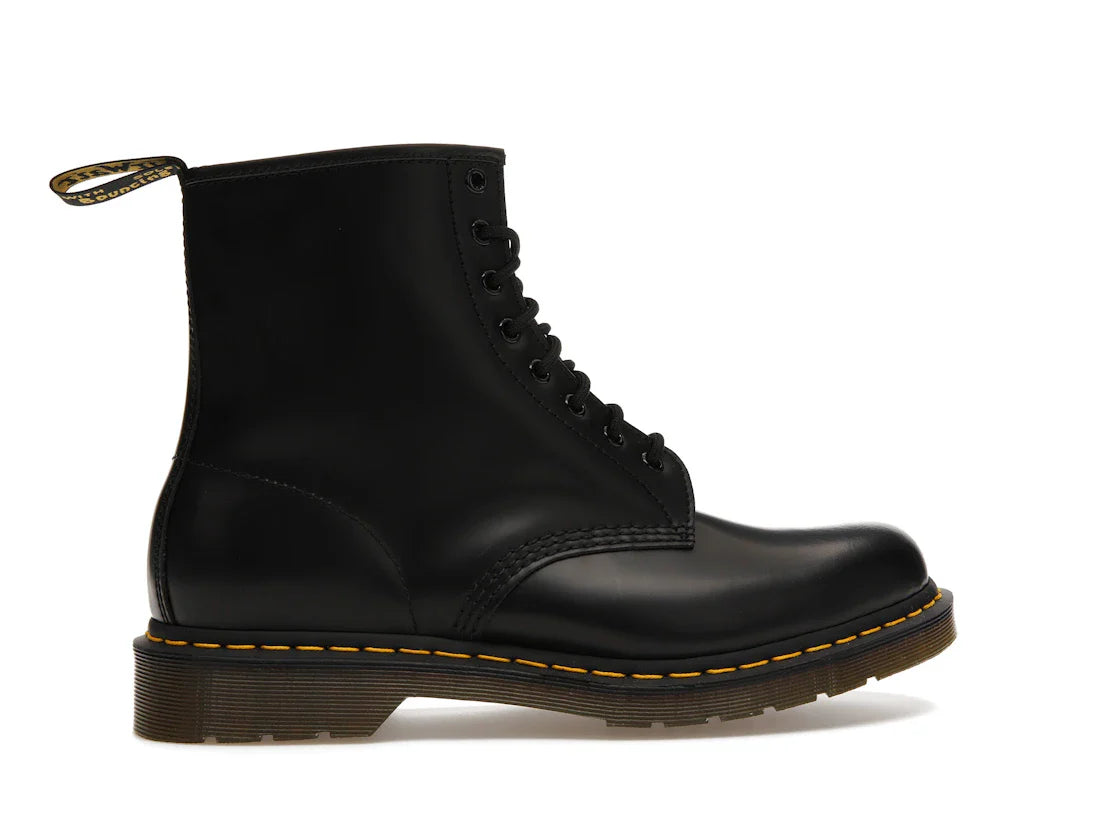 Dr. Martens 1460 Schnürstiefel aus Glattleder, Schwarz