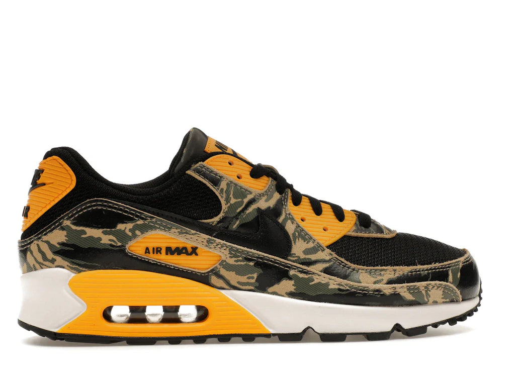 Nike Air Max 90 Premium Schwarz University Gold Camo