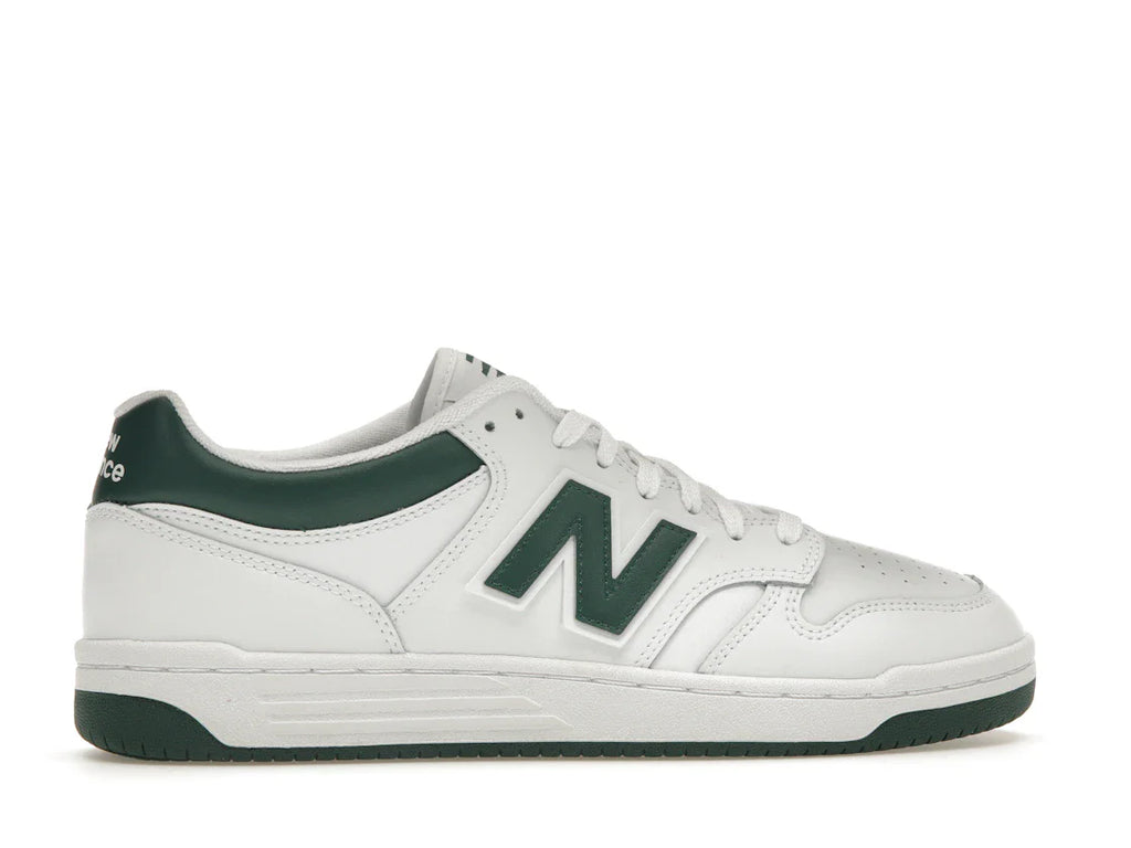 New Balance 480 Weiß Nachtsichtgrün
