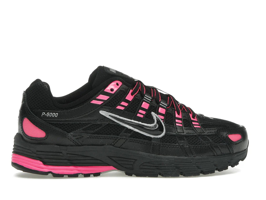 Nike P-6000 Pink Blast Metallic Silver Black