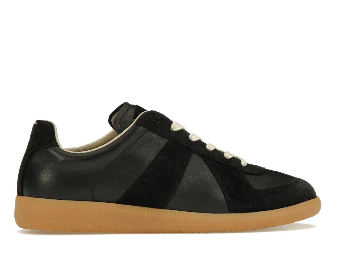 Maison Margiela Replika Deutsche Armee-Trainer (GATs) Schwarzer Gummi