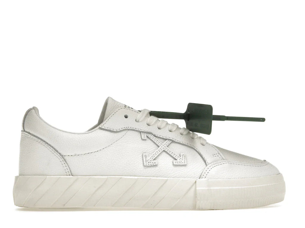OFF-WHITE Vulc Low Leder Weiß SS22