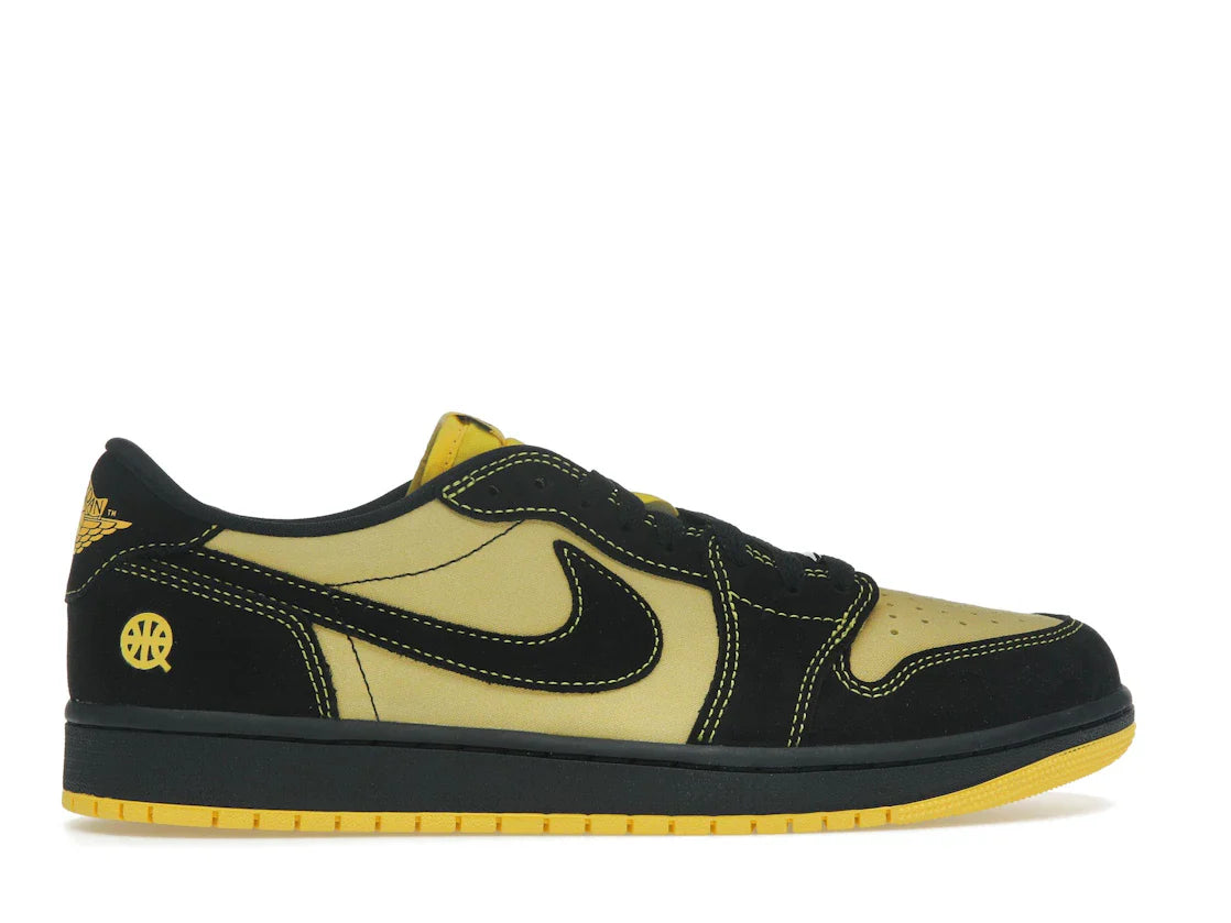 Jordan 1 Retro Low OG Quai 54 Schwarz Tour Gelb Rot