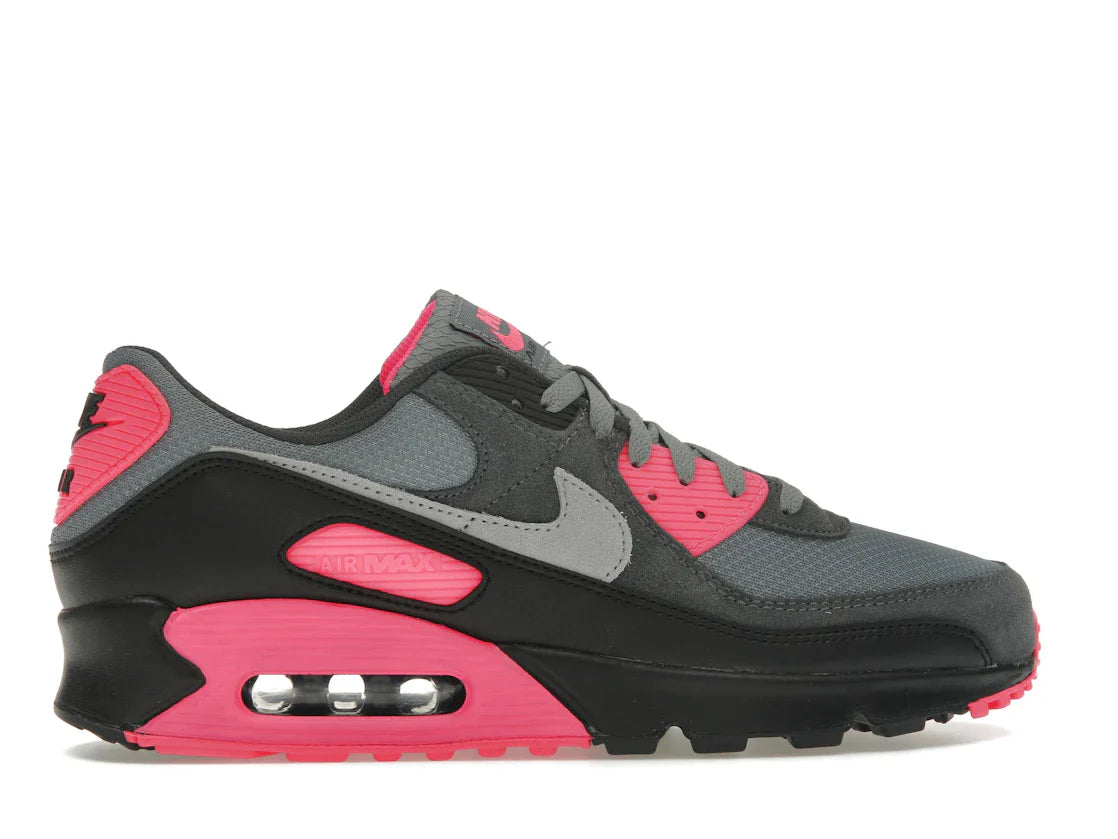 Nike Air Max 90 Wolf Gray Hyper Pink
