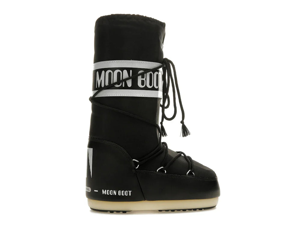 Moon Boot Icon Nylonstiefel Schwarz