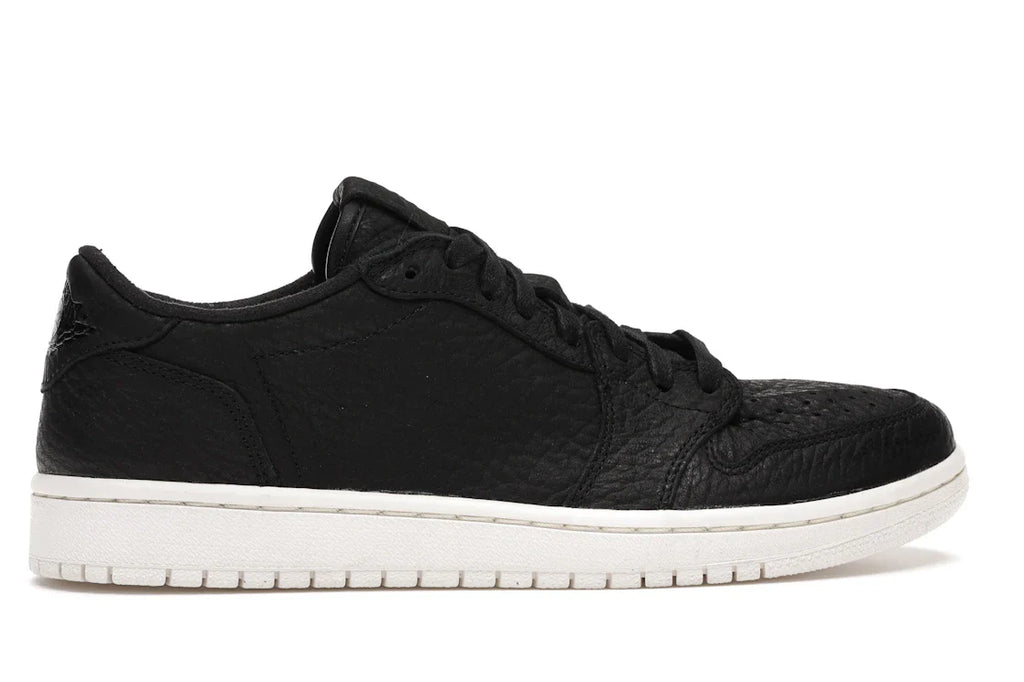 Jordan 1 Retro Low Swooshless Schwarz (2016)
