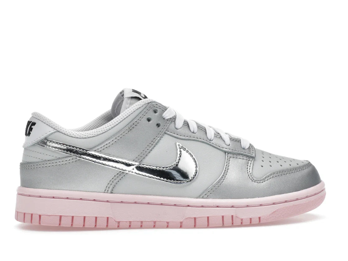 Nike Dunk Low LX Metallic Silver Pink Foam (Damen)
