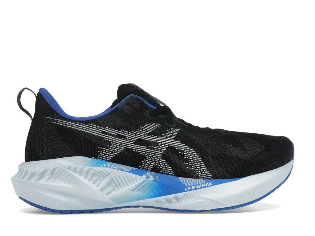 ASICS Novablast 5 Schwarz Weiß Blau
