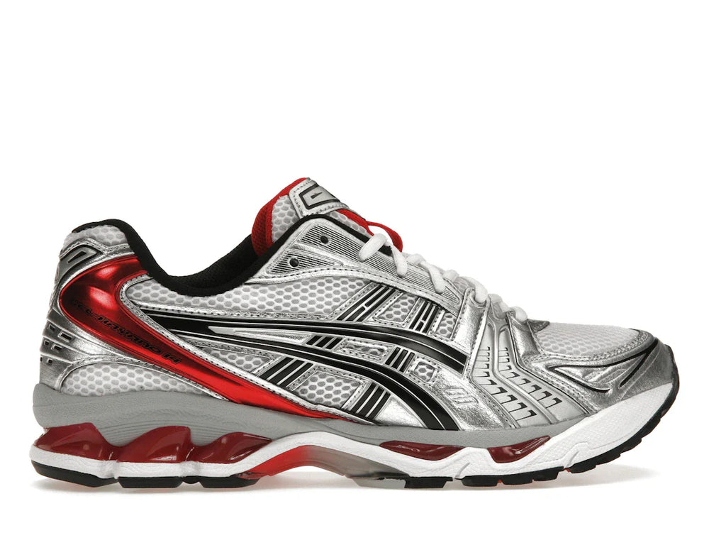 ASICS Gel-Kayano 14 Weiß Klassisches Rot