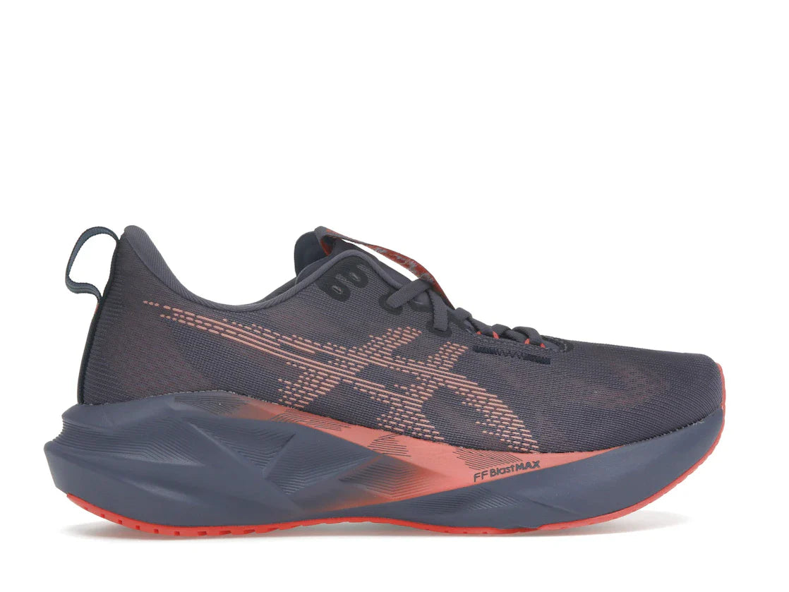 ASICS Novablast 5 Grauviolett Korallenriff