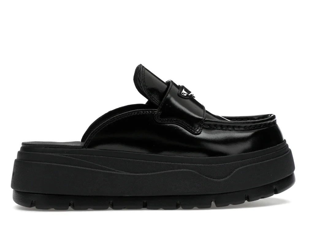 Jordan Mule Schwarz Metallic Silber (Damen)
