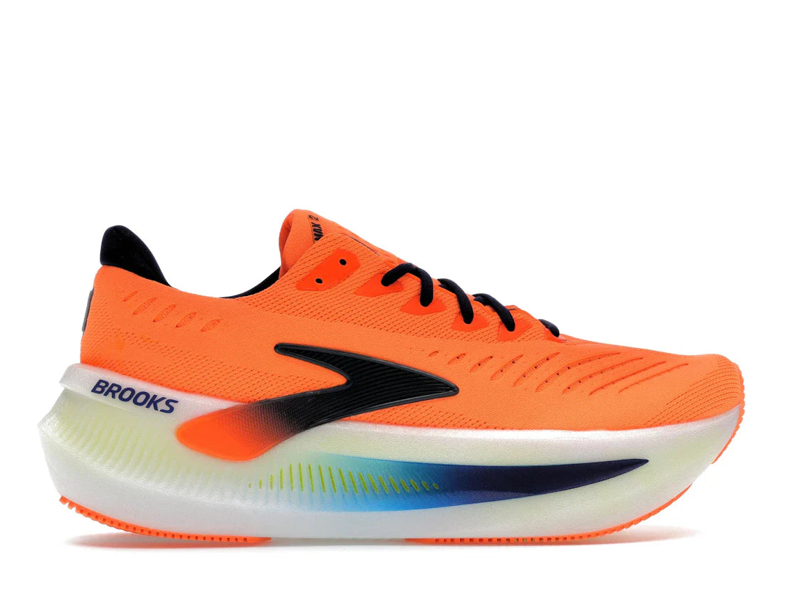 Brooks Glycerin Max 2 Orange Beacon Blau