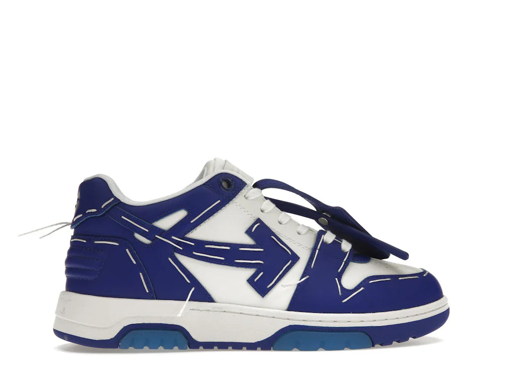 OFF-WHITE Out Of Office Sartorial Stitching White Dark Blue