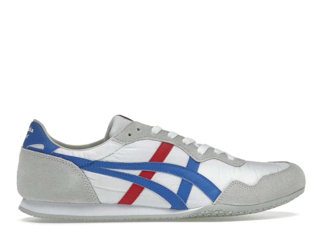 Onitsuka Tiger Serrano Weiß Directoire Blau Rot