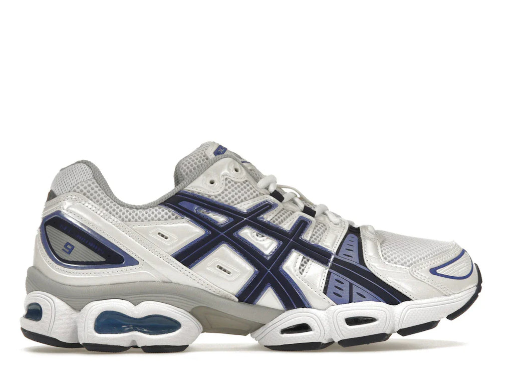 ASICS Gel-Nimbus 9 Weiß Indigo Blau