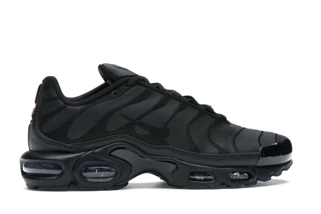 Nike Air Max Plus Triple Black Leather