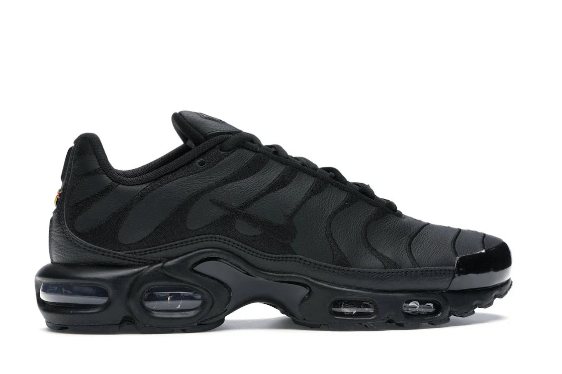 Nike Air Max Plus Triple Black Leather