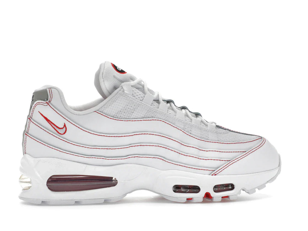 Nike Air Max 95 OG Big Bubble Weiß Universitätsrot