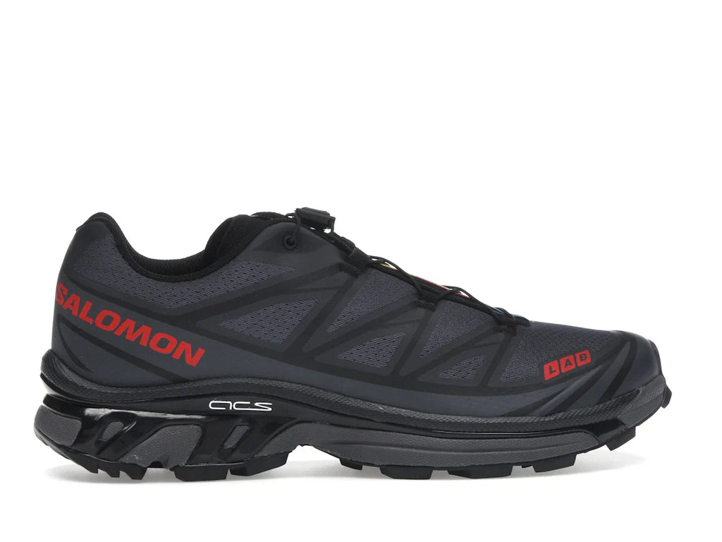 Salomon XT-6 JJJJound Schwarz Feuriges Rot
