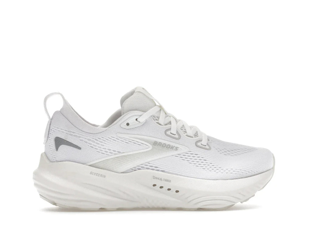 Brooks Glycerin 22 White White Grey (Damen)