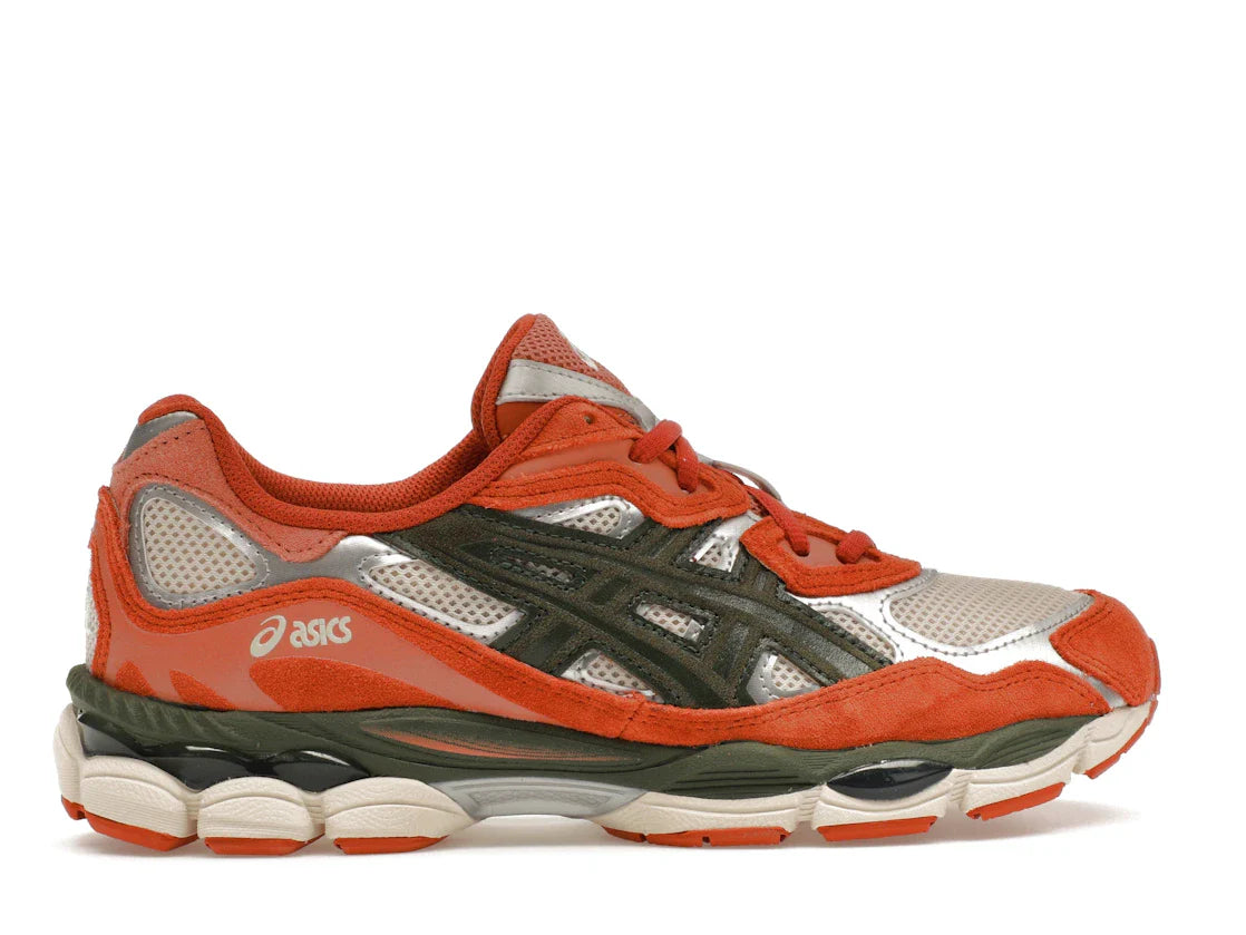 ASICS Gel-NYC Haferflockenwaldgrün Orange