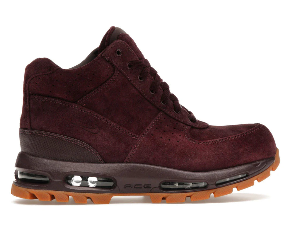 Nike Air Max Goadome Tiefburgunderfarbenes Wildleder