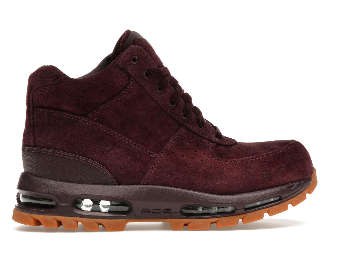 Nike Air Max Goadome Tiefburgunderfarbenes Wildleder