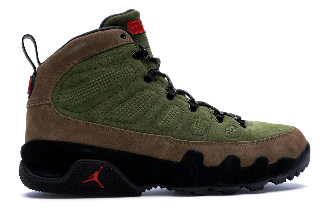 Jordan 9 Retro Boot NRG Military Brown