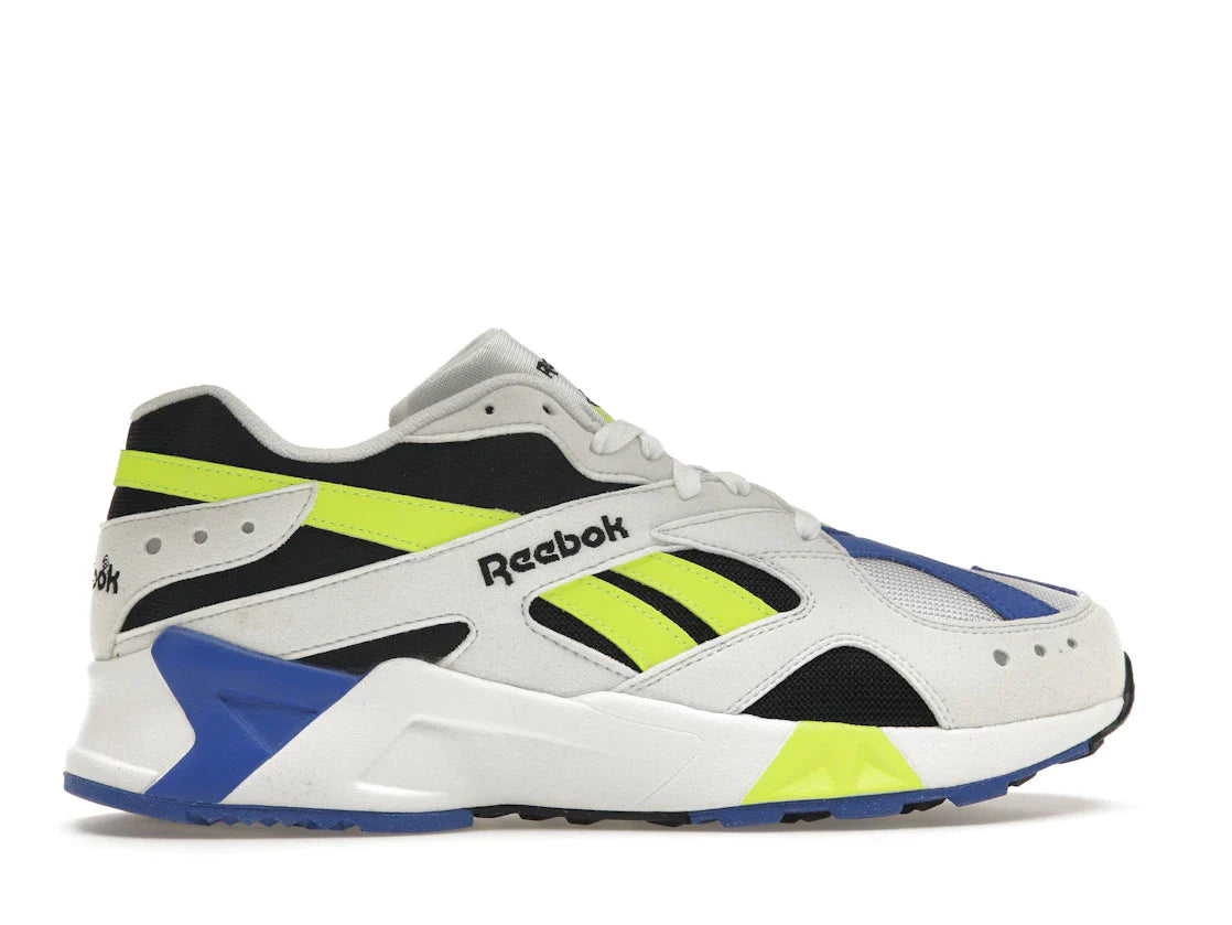Reebok Aztrek Weiß Schwarz Kobaltgelb