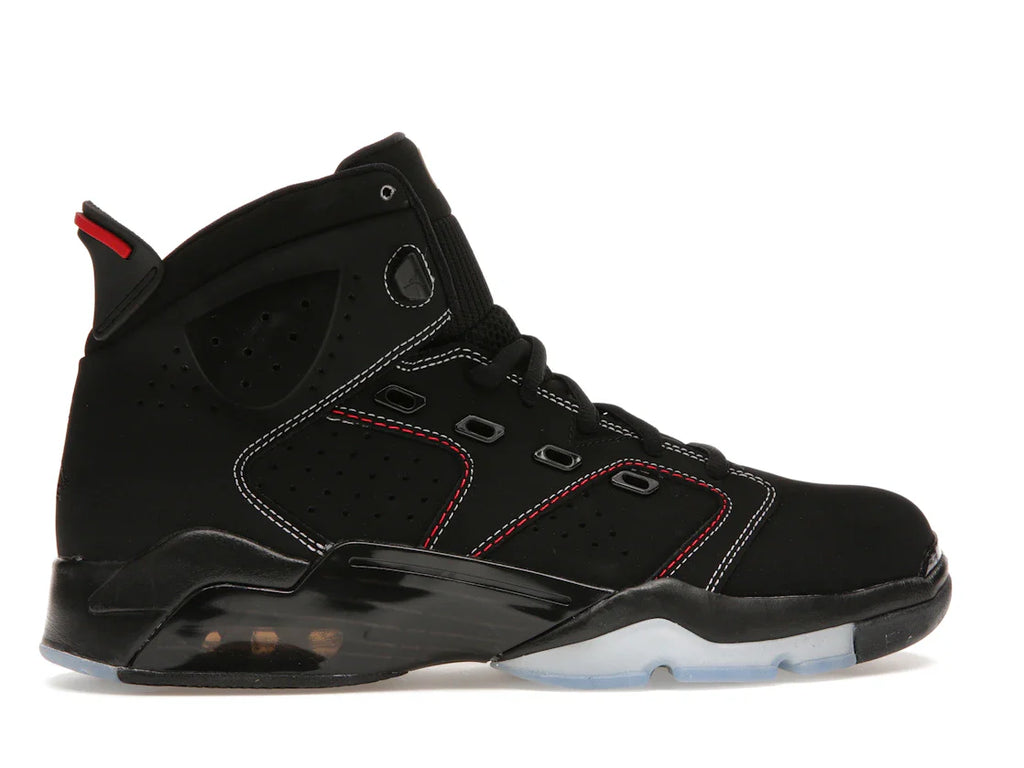 Jordan 6-17-23 Schwarz Weiß Rot Kontrastnähte