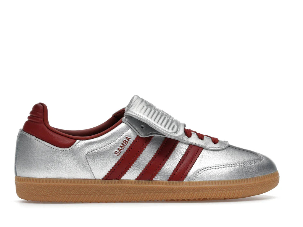 adidas Samba LT Silber Metallic Ruby Gum (Damen)