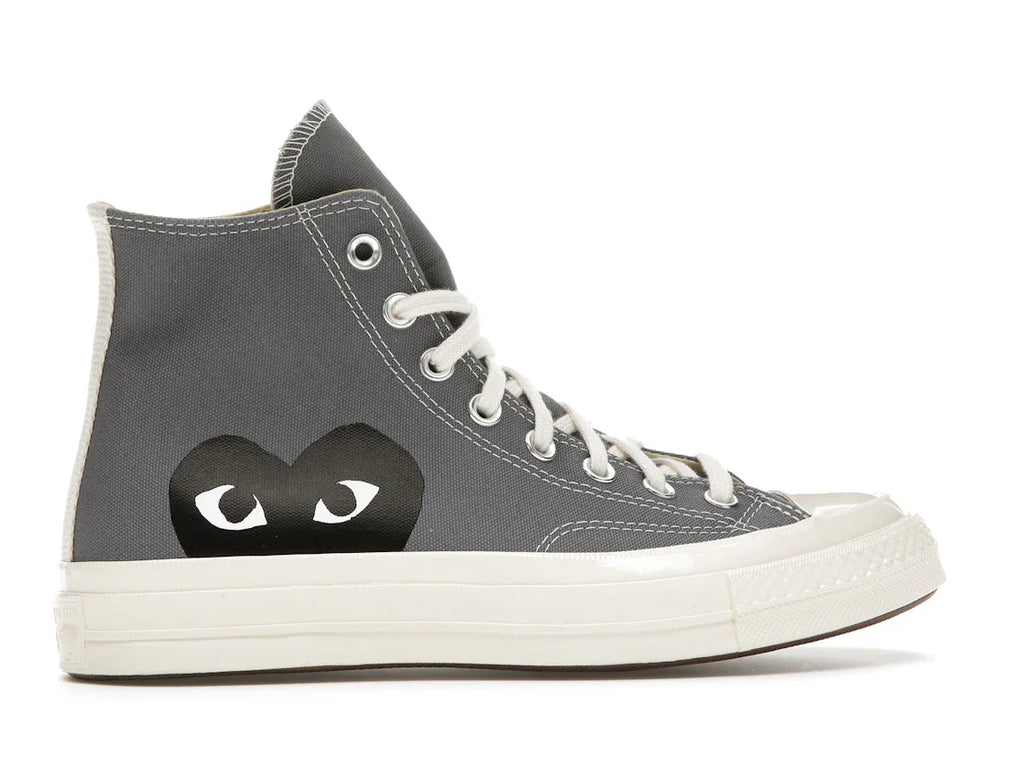 Converse Chuck Taylor All Star 70 Hi Comme des Garcons PLAY Grau