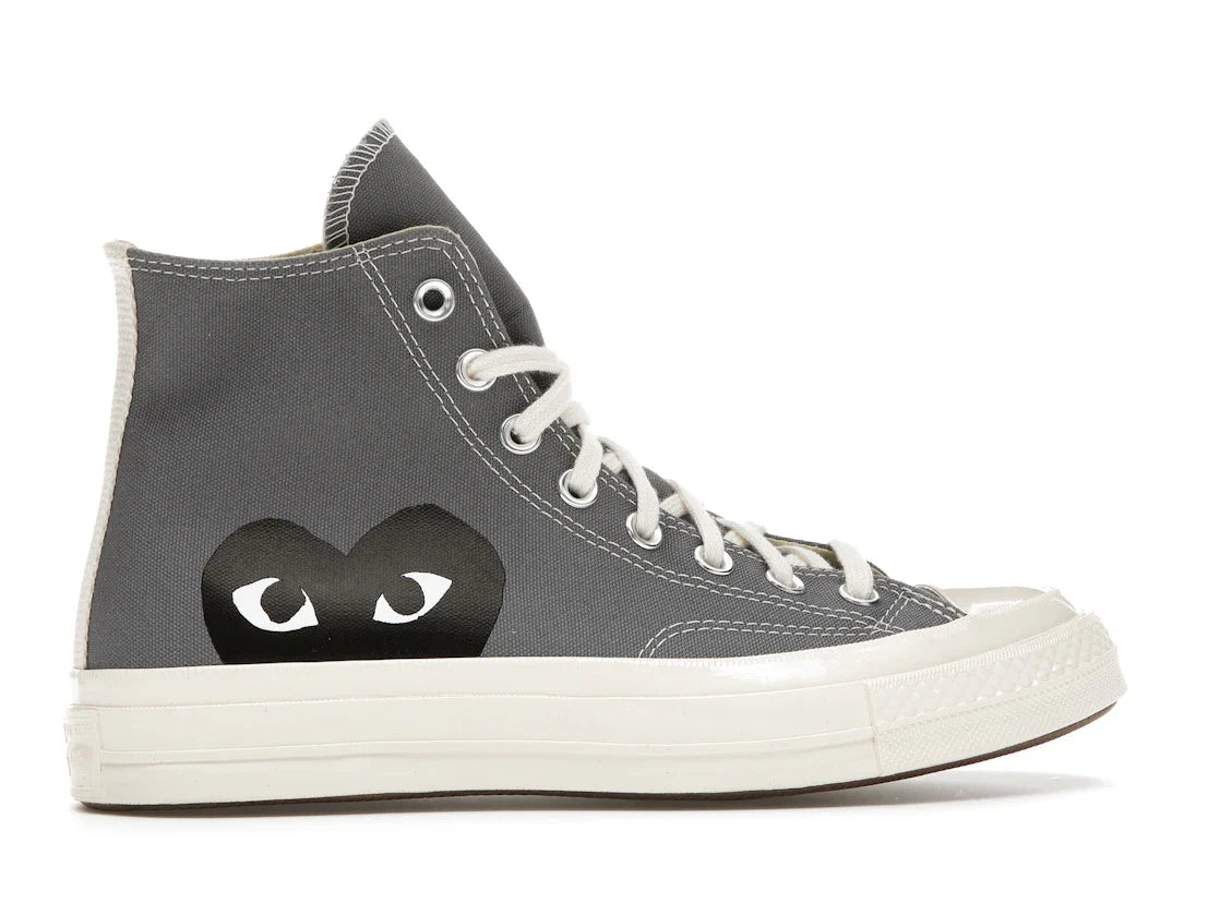 Converse Chuck Taylor All Star 70 Hi Comme des Garcons PLAY Grau